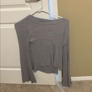 Gray sweater